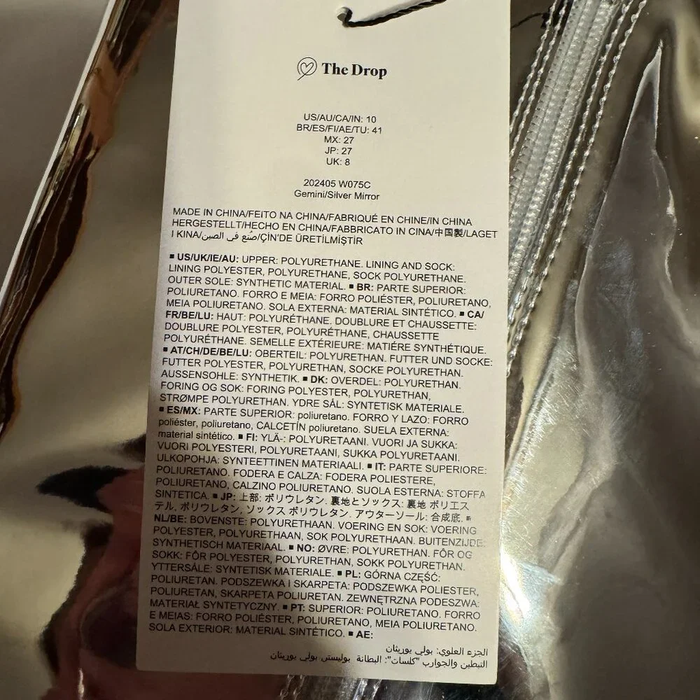 NIB (6.5) THIGH HIGH SLEEK & SILVER SEXY-ASS SUPERHERO STILETTOS